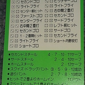 タカラプロ野球カードゲーム昭和６２年度横浜大洋ホエールズ ローマンの画像2