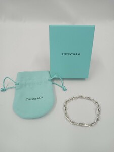 ブレスレット レディース ティファニー （Tiffany & Co.） ハードウェア マイクロリンク Mサイズ シルバー925 チェーン17cm 60417067