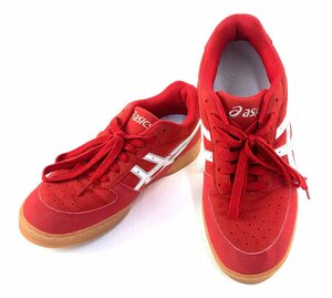 [ б/у товар ]asics Asics THH536 гандбол обувь красный красный 25.5cm: