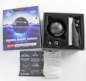 ●【中古・ジャンク品】 Deeper Smart Sonar Pro ディーパー スマート ソナー プロ 魚群探知機 .