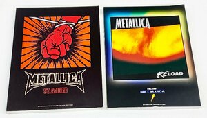 【中古・未メンテ・訳あり品】Metallica メタリカ バンドスコア 2冊セット Reolad St.Anger 【乱丁・落丁の可能性あり】.,