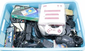 【中古・ジャンク品】レトロゲーム 周辺機器 ソフトまとめ コントローラー ディスクシステム ネオジオ SEGA 他【未検品】°°