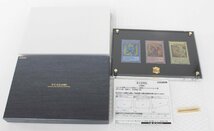 【中古品】遊戯王 三幻神 スペシャルカードセット ステンレス製 ,_画像1