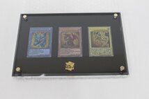 【中古品】遊戯王 三幻神 スペシャルカードセット ステンレス製 ,_画像2