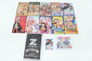 【中古品】ワンピース映画特典セット 海賊の宝袋 FILM RED STORNG WORLD STAMPEDE 麦わらチェイス FILM GOLD他 '