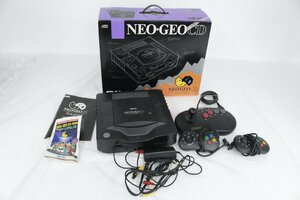 [ used * junk ] Neo geo CD Neo geo controller set [ electrification only verification settled ].