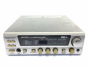 [ used * junk ]Roland ED SC-D70 SOUND Canvas DIGITAL Roland sound module [ operation not yet verification ]: