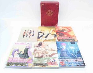 [ used ]Fate/complete material 1-5 storage case equipping arebook@(side materiale complete) attaching total 6 pcs. set TYPE-MOON '