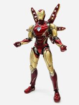 【中古品】S.H.Figure MARVEL AVENGERS ENDGAME IRON MAN Mk-85 マーベル アベンジャーズ エンドゲーム アイアンマン マーク85 ②._画像3