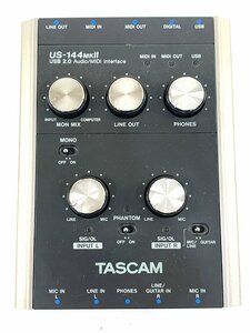 【中古・ジャンク品】TASCAM US-144MK2 オーディオインターフェース 【動作未確認】：