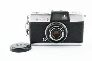 【希少な完動品】OLYMPUS-PEN S オリンパス ペンS D.Zuiko 3cm F2.8 コンパクトフィルムカメラ レンジファインダー ジャンク #2120663