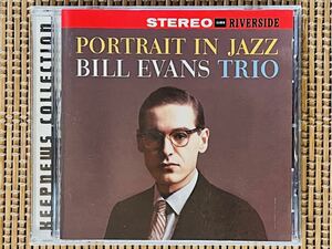 BILL EVANS TRIO／PORTRAIT IN JAZZ／RIVERSIDE RECORDS RCD-30678／米盤CD／ビル・エヴァンス／中古盤