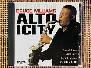 BRUCE WILLIAMS／ALTOICITY／SAVANT RECORDS SCD 2025／米盤CD／ブルース・ウィリアムス／中古盤