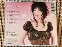 ケイコ・リー／VITAMIN Ｋ／SONY MUSIC SICP 10001／国内盤CD／KEIKO LEE／中古盤_画像2