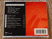 STAN GETZ／POETRY IN JAZZ／JAZZ FILE JF 1003／独盤CD／スタン・ゲッツ／中古盤_画像2