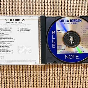 SHEILA JORDAN／PORTRAIT OF SHEILA／CAPITOL (BLUE NOTE) CDP 7 89002 2／カナダ盤CD／シーラ・ジョーダン／中古盤の画像3