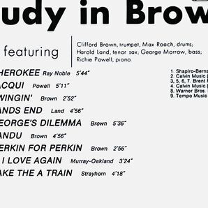 CLIFFORD BROWN & MAX ROACH／STUDY IN BROWN／PolyGram RECORDS（EMARCY） 814 646-2／英国盤CD／C.ブラウン & M.ローチ／中古盤の画像4