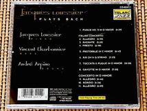 JACQUES LOUSSIER／PLAYS BACH／TELARC CD-83411／米盤CD／ジャック・ルーシェ／中古盤_画像2