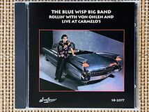 THE BLUE WISP BIG BAND／ROLLIN' WITH VON OHLEN & LIVE AT CARMELO'S／SEA BREEZE JAZZ SB-2077／米盤CD／ブルー・ウィスプ B.B.／中古盤_画像1