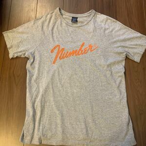 Tシャツ ナンバーナイン NUMBER ビンテージ プリント 半袖 NINE Logo Print 80s 