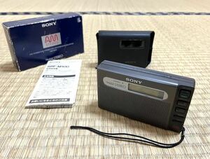 希少 【SONY/ソニー 貴重 AMステレオ対応ラジオ（1991年製）AM/FM2バンドPLLシンセサイザーレシーバー SRF-M100】動作品 