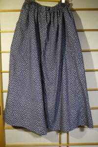 *D&C kimono remake * wide pants * cotton *.. cloth * diagonal .*