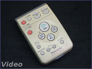 ■パナソニック ビデオ/テレビ　中古リモコン　■EUR571070