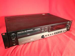 nt240514-004J TASCAM CD-RW900SL タスカム CDプレーヤー 音楽再生機器 通電OK 再生OK USED オーディオ 中古