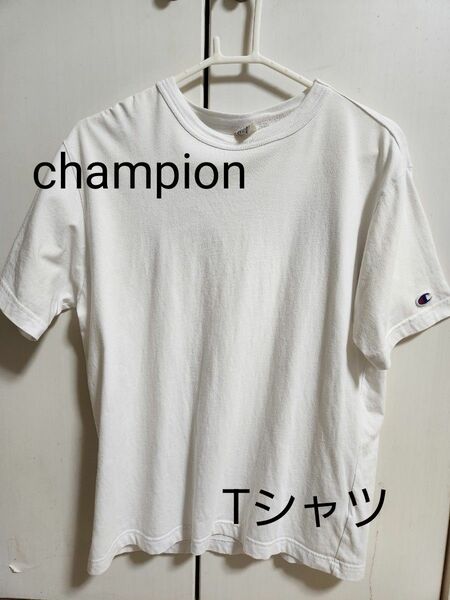 チャンピオン　半袖Tシャツ　ホワイト