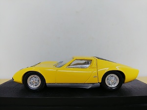 ■ RIOリオ 1/43 R8 Lamborghini Miura S 1968 からし色 ランボルギーニミウラ モデルミニカー