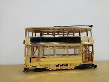 ■CORGIコーギー CC25207 FULLY CLOSED GOLD PLATED TRAM Elizabeth Ⅱエリザベス女王 モデル路面電車ミニカー　ゴールドクローム　_画像1