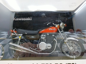 ■ アオシマ 1/12 完成品バイクシリーズ Kawasaki 750 RS (Z2) ファイヤーボール カワサキ 大型二輪バイク