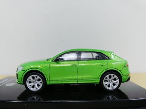 ■ Paragon Modelsパラゴンモデル 1:64 Audi RS Q8 Java Green アウディ ミニカー