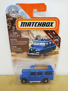 ■ MATCHBOXマッチボックス ’65 LAND ROVER GEN Ⅱ ブルー ランドローバー ミニカー