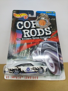 ■ HOTWHEELSホットウィール COP RODS - '65 IMPALA LOWRIDER インパラ ローライダー ミニカー