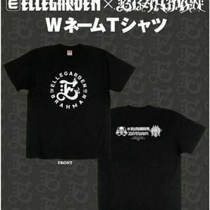 限定出品！ELLEGARDEN BRAHMAN ダブルネームTシャツ Lサイズ