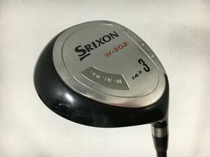 即決 中古 スリクソン(SRIXON) W-302 フェアウェイ (USA仕様) 3W SV301(USA) 14.5 S