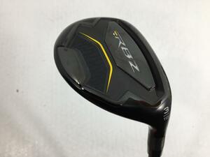 即決 中古超美品 RBZ BLACK(ブラック) ユーティリティ 2018 (USA仕様) U3 ROCKET FUEL 65グラファイト 19 R