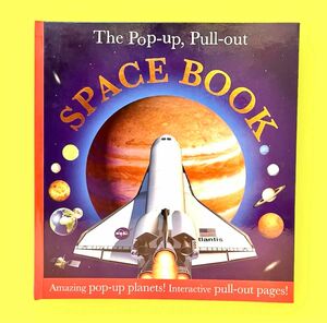 英語絵本　洋書　宇宙　スペース　SPACE BOOK 図鑑　しかけ絵本