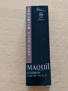 未使用 マキアージュ アイブローカラーワックス N100 クリアブラウン 眉マスカラ 資生堂 MAQuillAGE