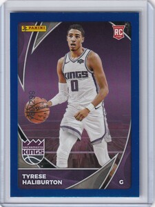 [299枚限定] NBAカード 2020-21 Sticker and Card Collection Tyrese Haliburton RC ルーキー Card Blue /299