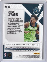 [アンソニー・エドワーズ] NBAカード 2020-21 Chronicles Phoenix Basketball Anthony Edwards RC ルーキー Minnesota Timberwolves_画像2