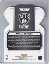 [10枚限定] NBAカード 2023-24 Crown Royale Mikal Bridges Gold Crystal /10 Brooklyn Nets ミカル・ブリッジズ_画像2