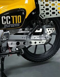 CC110 クロスカブ チェーンケースカバーセット ステンレス