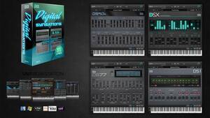  attractive 90 period synthesizer unused regular goods UVI Digital Synsations KORG DTMbo Caro .. temi .