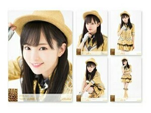 NMB48 山本彩 個別生写真 2018 4月 April-sp 5枚セット