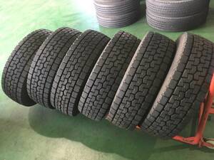 To235A6-4-5 ☆235/70R17.5 中古6本セット♪ トーヨー M626 2022年製 残溝15ｍｍ k210