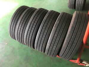 s429-4-5 ☆195/85R15 BS デュラビスR207 中古6本セット！ 残溝8～7ｍｍ 2022年製 ♪ k120