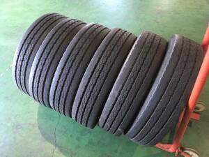 s437-4-5 ☆195/85R16 BS デュラビスM804 中古6本set！ 202007＆2020製 Bridgestone♪ k120