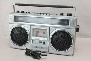 ☆★ai■SANYO ラジカセ MR-X801 サンヨー ラジオカセットレコーダー 昭和レトロ FM AM オーディオ機器